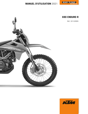 Manuel du propriétaire | KTM 690 Enduro R 2021 Manuel utilisateur | Fixfr