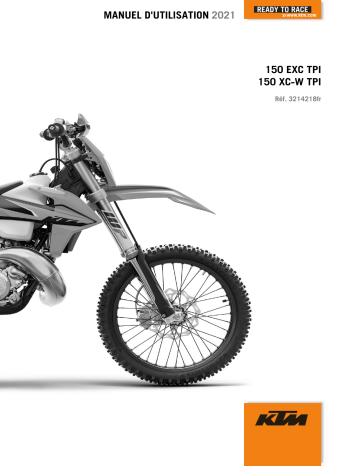 150 EXC TPI 2021 | Manuel du propriétaire | KTM 150 XC-W TPI 2021 Manuel utilisateur | Fixfr