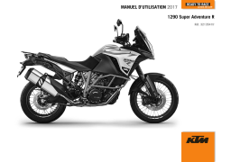 KTM 1290 Super Adventure R 2017 Manuel utilisateur