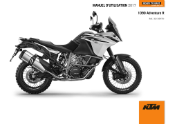 KTM 1090 Adventure R 2017 Manuel utilisateur