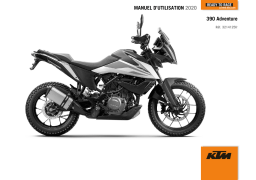 KTM 390 Adventure 2020 Manuel utilisateur