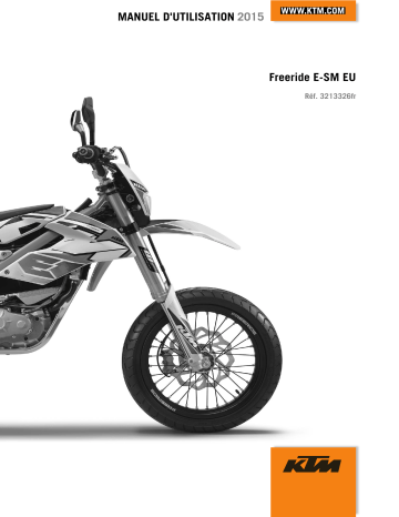 Manuel du propriétaire | KTM Freeride E-SM 2015 Manuel utilisateur | Fixfr