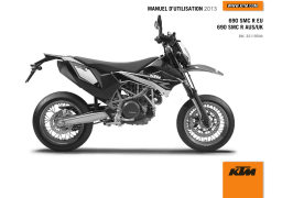 KTM 690 SMC R 2013 Manuel utilisateur