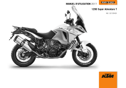 KTM 1290 Super Adventure T 2017 Manuel utilisateur