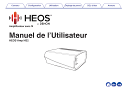 Denon HEOS Amp HS2 Amplificateur sans fil Manuel du propriétaire