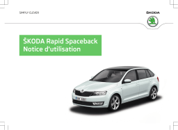 SKODA Rapid Spaceback NH 11-2014 Manuel utilisateur