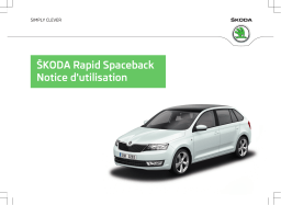 SKODA Rapid Spaceback NH 05-2014 Manuel utilisateur