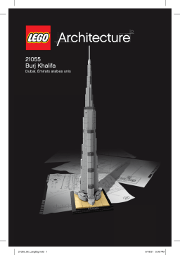 Lego 21055 Architecture Manuel utilisateur