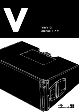 D&B V8/V12 Manuel utilisateur