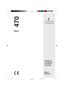 Eurotherm 470 Manuel du propriétaire