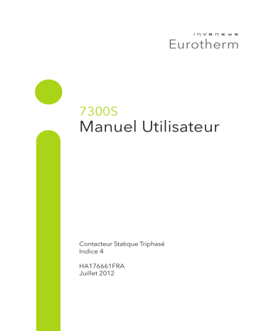 Eurotherm 7300 Manuel du propriétaire | Fixfr
