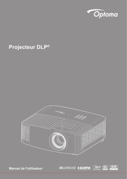 Optoma UHD35 Projector Manuel utilisateur