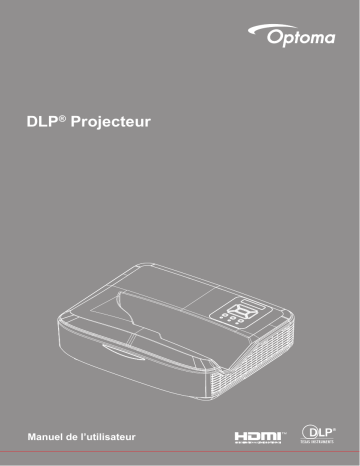 Manuel du propriétaire | Optoma ZH500UST Short throw laser projector Manuel utilisateur | Fixfr