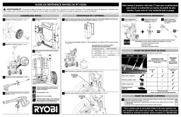 Ryobi RY142022 2000 PSI ELECTRIC PRESSURE WASHER Manuel utilisateur