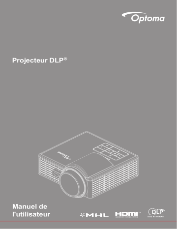 Manuel du propriétaire | Optoma ML1050ST+ Short Throw Pocket LED Projector Manuel utilisateur | Fixfr