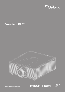 Optoma ZU1050 projector Manuel utilisateur