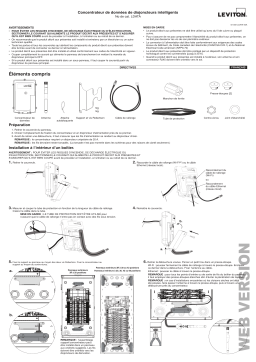 Leviton LDATA Smart Breaker Data Hub Manuel utilisateur