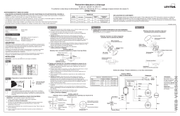 Leviton OSC15-I0W Occupancy Sensor OSC15-I0W Guide d'installation