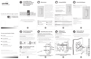 Installation manuel | Leviton D215S-1BW Decora Smart Wi-Fi (2nd Gen) 15A Switch Guide d'installation | Fixfr