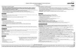 Leviton EVPED-2 Charging Station Pedestal Manuel utilisateur
