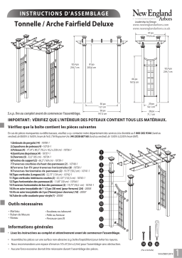 Vita Fairfield Deluxe Arbor Manuel utilisateur