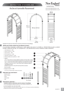 Vita Rosewood Arbor Manuel utilisateur