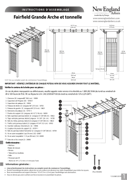 Vita Fairfield Grande Arbor Manuel utilisateur