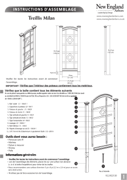 Vita Milan Trellis Manuel utilisateur