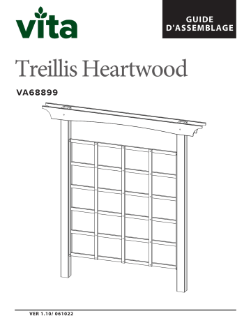 Mode d'emploi | Vita Heartwood Trellis Manuel utilisateur | Fixfr