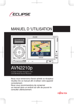 Eclipse AVN2210p Manuel utilisateur