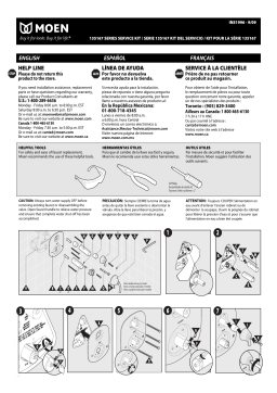 Moen 135167 Moen Handle extension kit Manuel du propriétaire