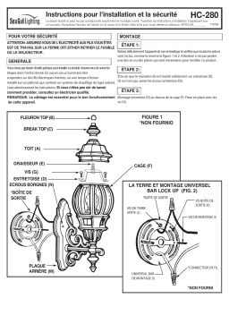 Generation Lighting 88200 Wynfield One Light Outdoor Wall Lantern Manuel utilisateur