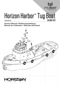 ProBoat Horizon Harbor 30-Inch Tug Boat RTR Manuel utilisateur