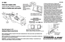 Prime-Line D 1858 Guide d'installation