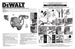 DeWalt DPE3800 Manuel utilisateur