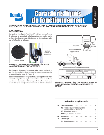 BENDIX SD-61-4933F Manuel utilisateur | Fixfr