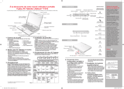 Fujitsu LifeBook T1010 Manuel utilisateur