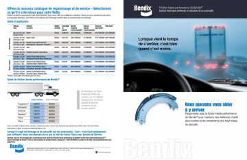 BENDIX BW7528_FR_000 Manuel utilisateur | Fixfr
