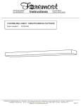 Foremost KOWS3408 Guide d'installation