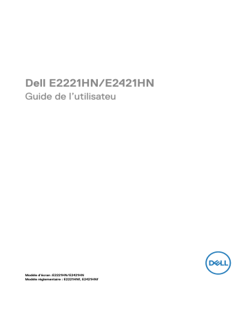 Dell E2421HN electronics accessory Manuel utilisateur | Fixfr