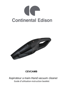 CONTINENTAL EDISON CEVCAMN Manuel utilisateur