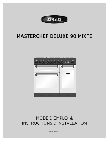 AGA Masterchef Deluxe 90 Dual Fuel Manuel du propriétaire | Fixfr