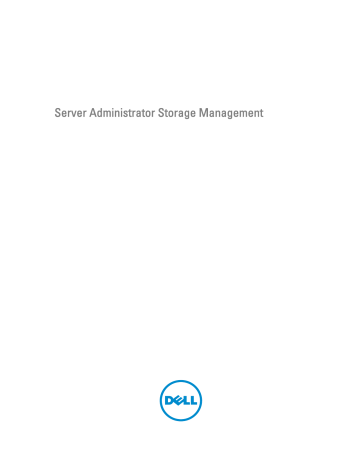 Dell OpenManage Server Administrator Version 7.3 software Manuel utilisateur | Fixfr