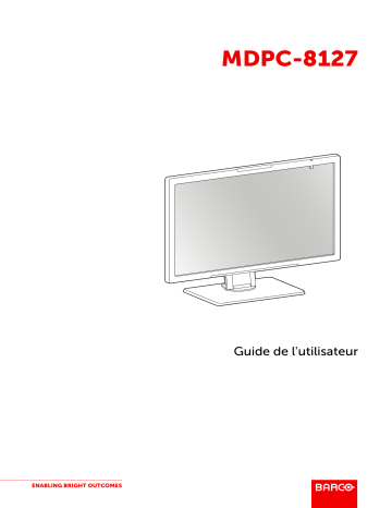 Barco MDPC-8127 Mode d'emploi | Fixfr