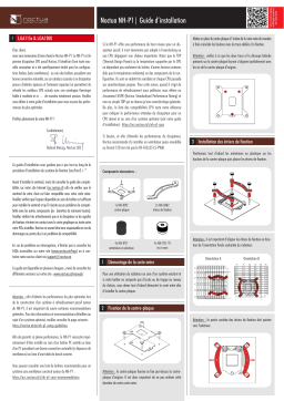 Noctua NH-P1 CPU cooler retail Guide d'installation