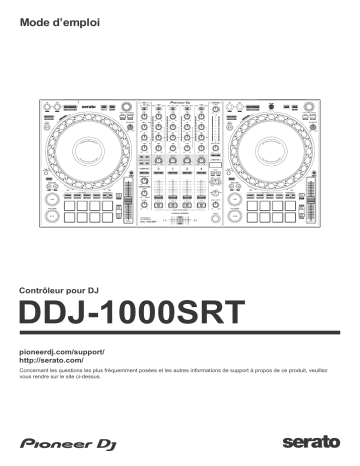 Pioneer DDJ-1000SRT DJ Controller Manuel du propriétaire | Fixfr