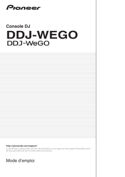 Pioneer DDJ-WeGO-V DJ Controller Manuel du propriétaire