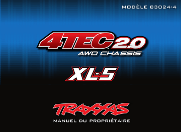 Traxxas 4-Tec 2.0 Chassis Manuel utilisateur | Fixfr