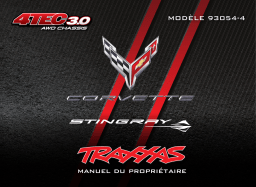 Traxxas Corvette Stingray Manuel utilisateur