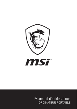 MSI GE63 Raider LAPTOP Manuel du propriétaire